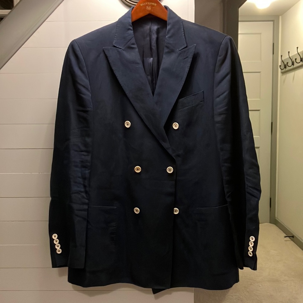 Navy Blue Sports Coat